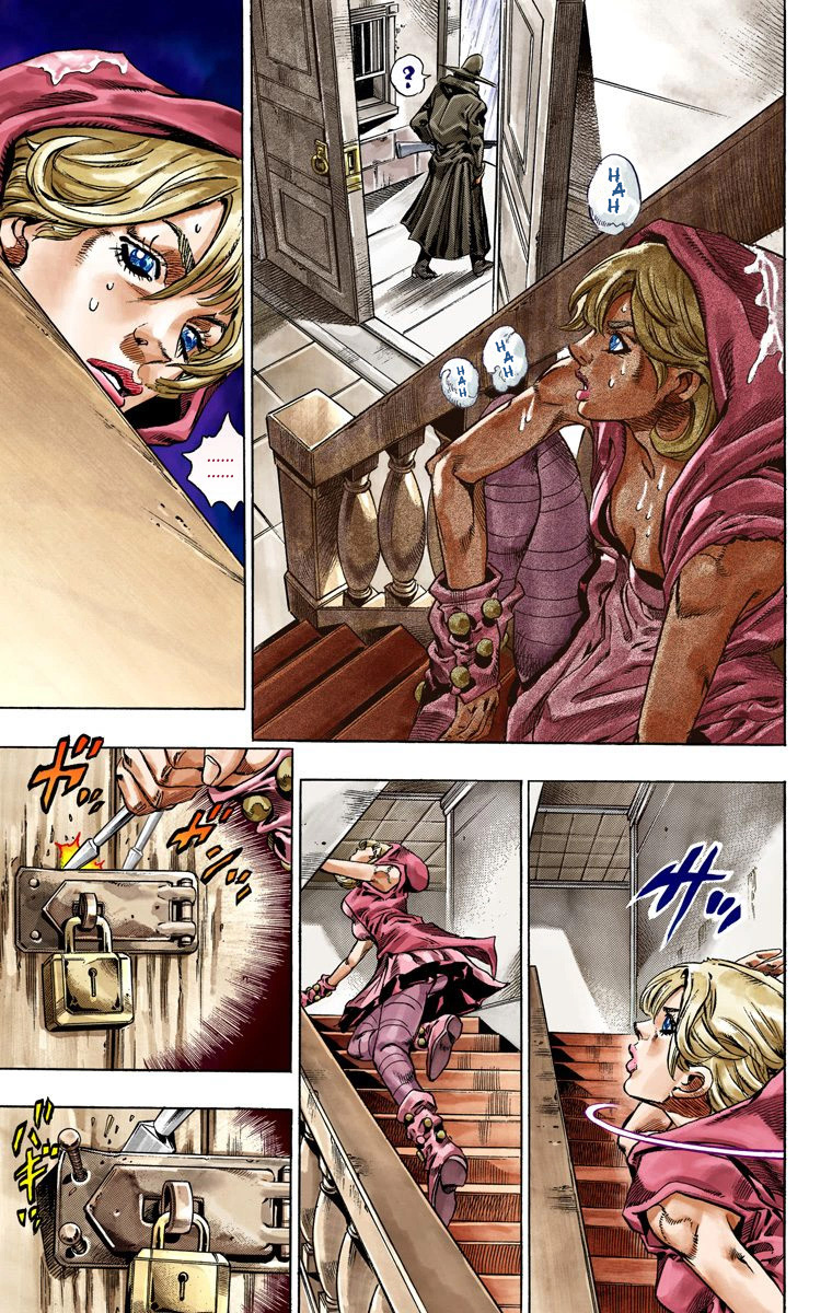 Read JoJo_s Bizarre Adventure Part 7 Steel Ball Run Official Colored FR Manga Online