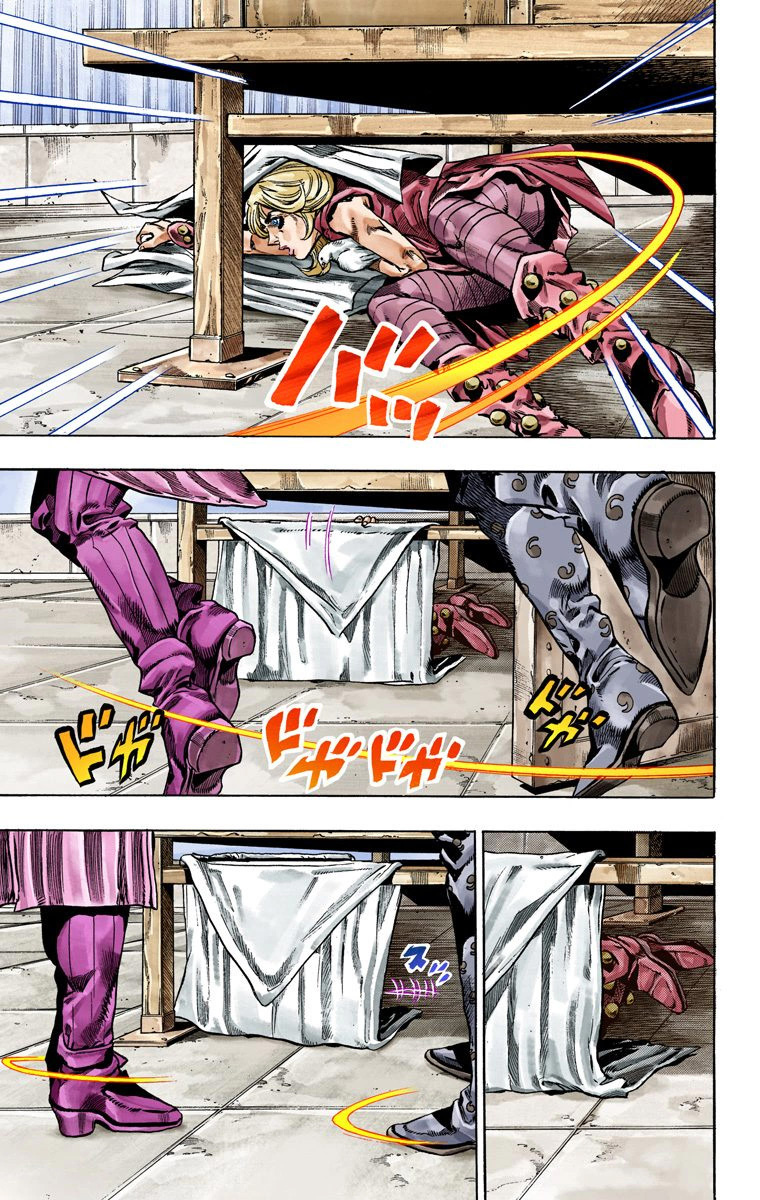 Read JoJo_s Bizarre Adventure Part 7 Steel Ball Run Official Colored FR Manga Online