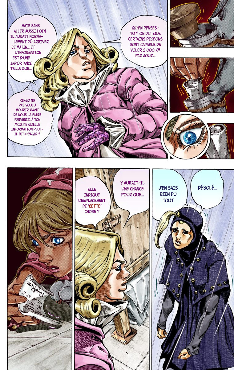 Read JoJo_s Bizarre Adventure Part 7 Steel Ball Run Official Colored FR Manga Online