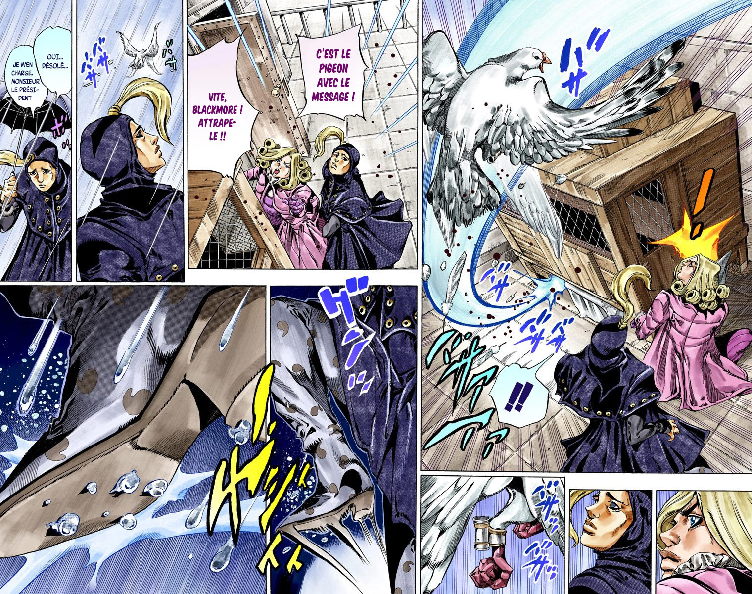 Read JoJo_s Bizarre Adventure Part 7 Steel Ball Run Official Colored FR Manga Online