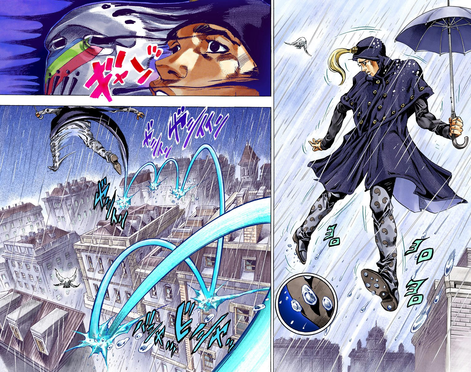 Read JoJo_s Bizarre Adventure Part 7 Steel Ball Run Official Colored FR Manga Online
