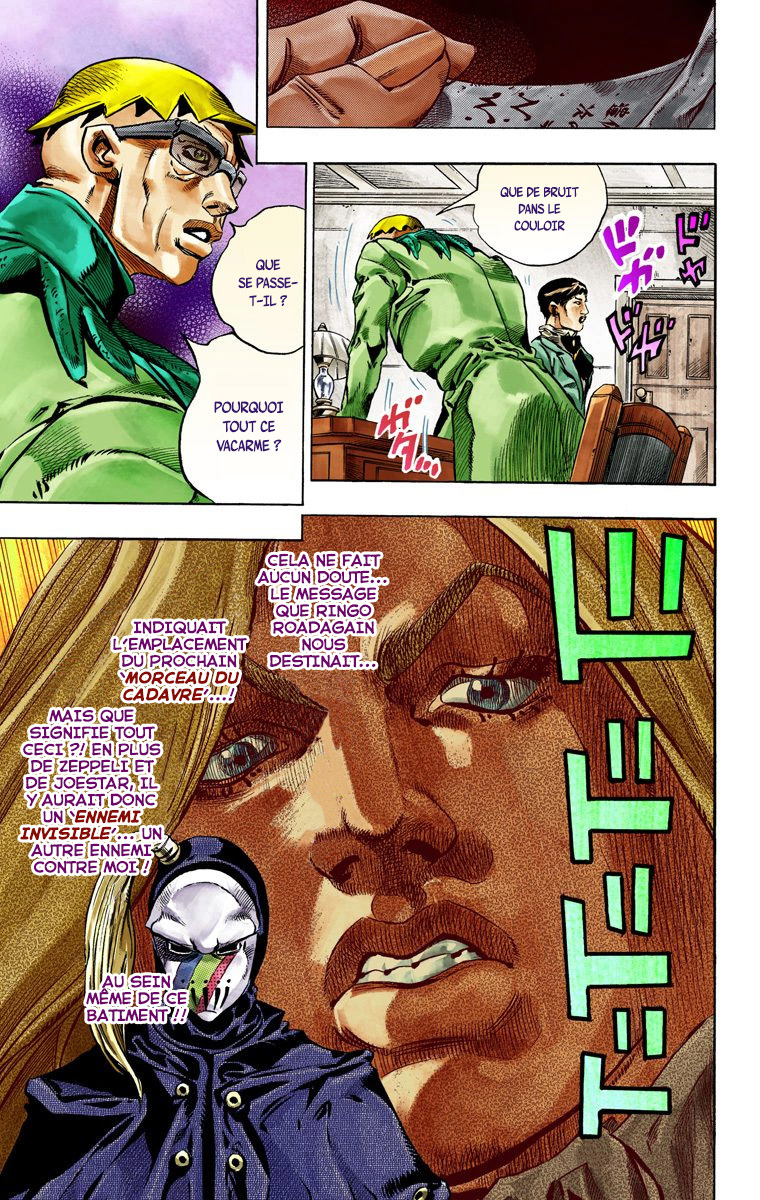 Read JoJo_s Bizarre Adventure Part 7 Steel Ball Run Official Colored FR Manga Online
