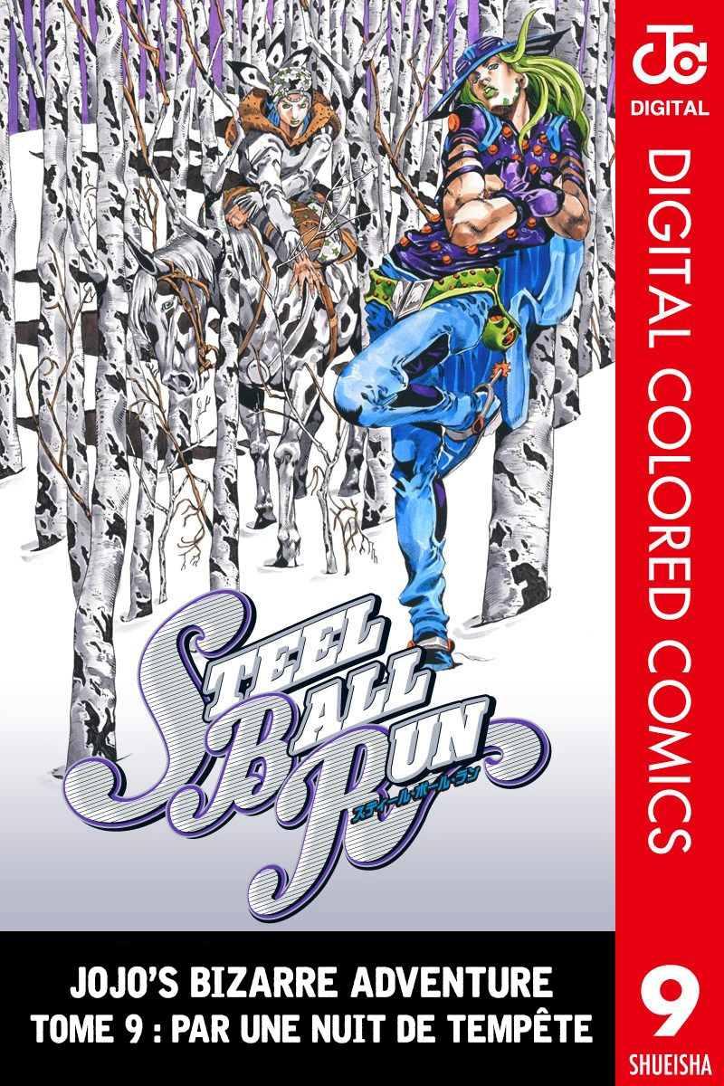 Read JoJo_s Bizarre Adventure Part 7 Steel Ball Run Official Colored FR Manga Online
