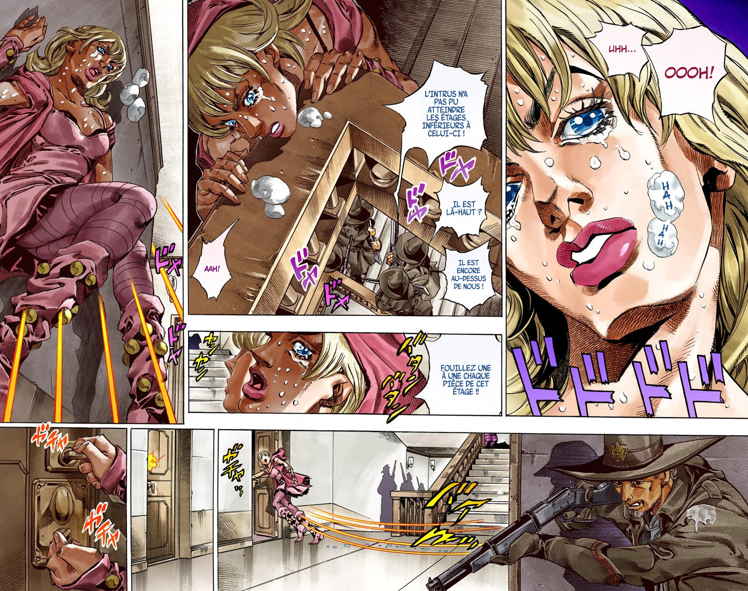 Read JoJo_s Bizarre Adventure Part 7 Steel Ball Run Official Colored FR Manga Online