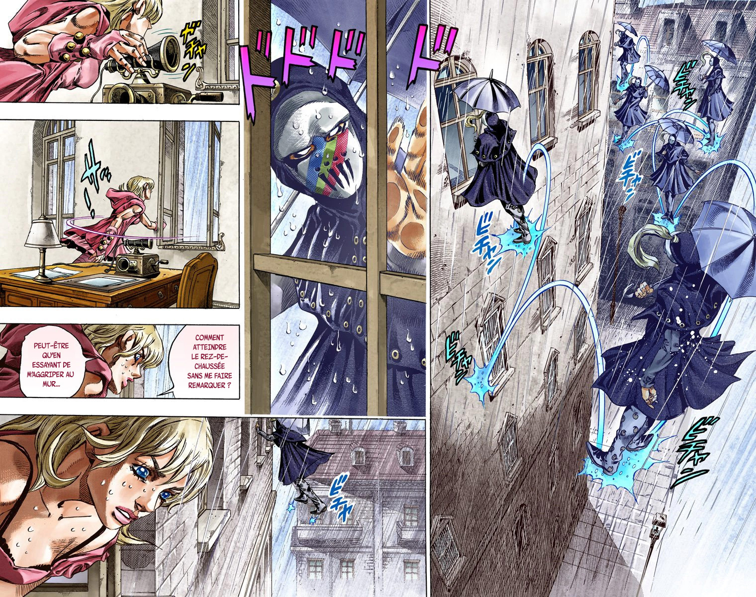 Read JoJo_s Bizarre Adventure Part 7 Steel Ball Run Official Colored FR Manga Online
