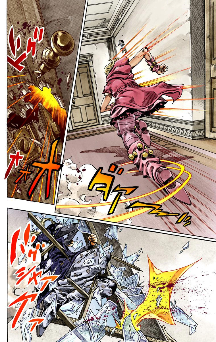Read JoJo_s Bizarre Adventure Part 7 Steel Ball Run Official Colored FR Manga Online