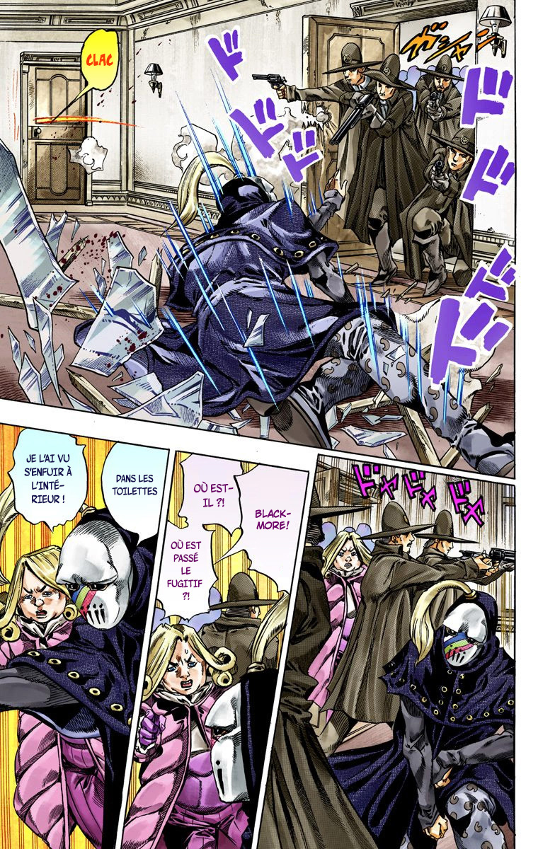 Read JoJo_s Bizarre Adventure Part 7 Steel Ball Run Official Colored FR Manga Online
