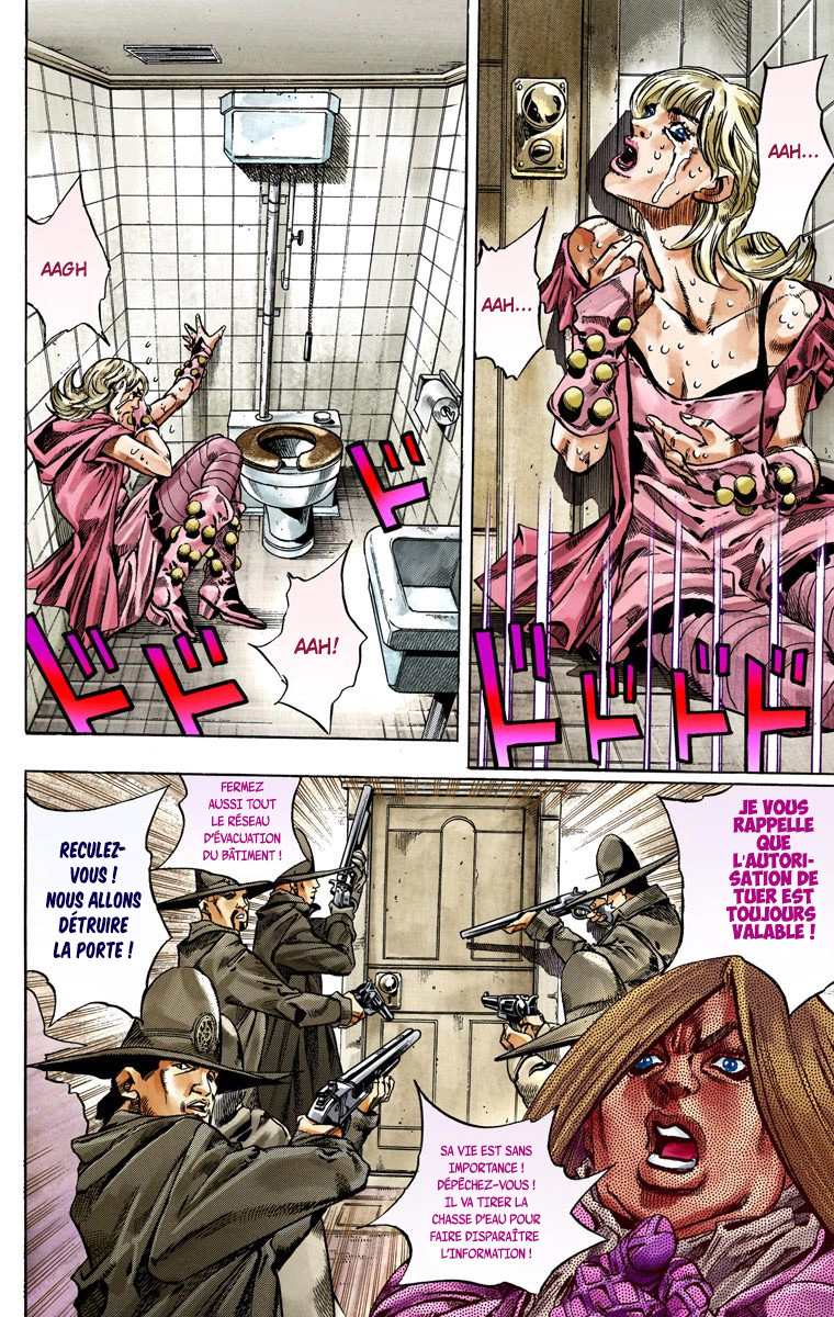 Read JoJo_s Bizarre Adventure Part 7 Steel Ball Run Official Colored FR Manga Online