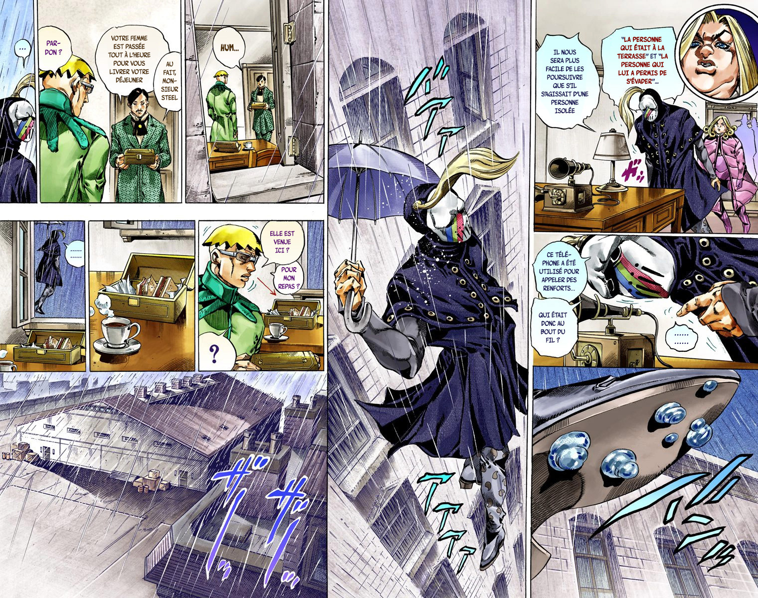 Read JoJo_s Bizarre Adventure Part 7 Steel Ball Run Official Colored FR Manga Online