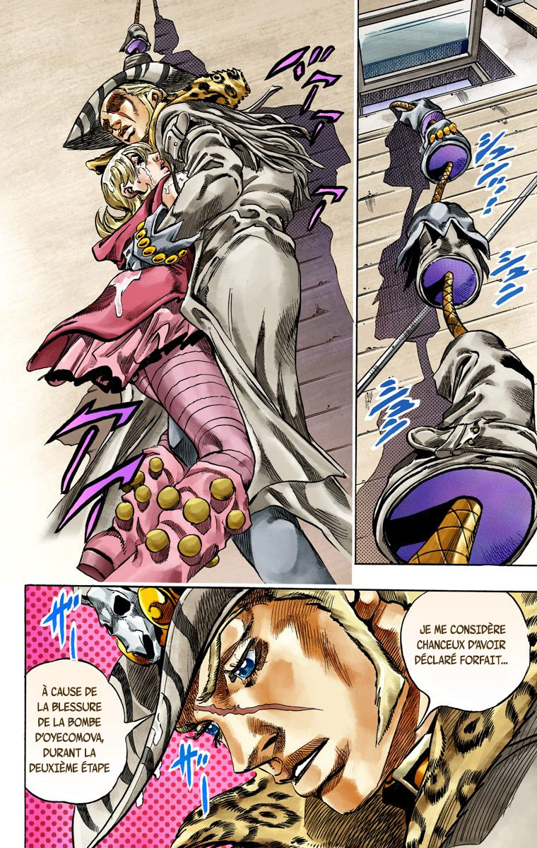 Read JoJo_s Bizarre Adventure Part 7 Steel Ball Run Official Colored FR Manga Online