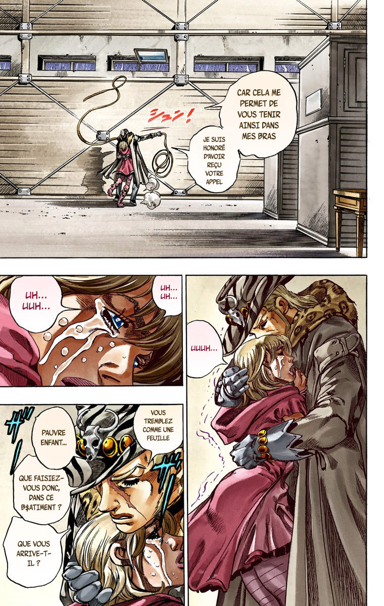 Read JoJo_s Bizarre Adventure Part 7 Steel Ball Run Official Colored FR Manga Online