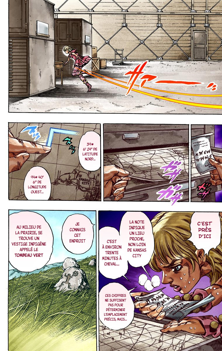 Read JoJo_s Bizarre Adventure Part 7 Steel Ball Run Official Colored FR Manga Online
