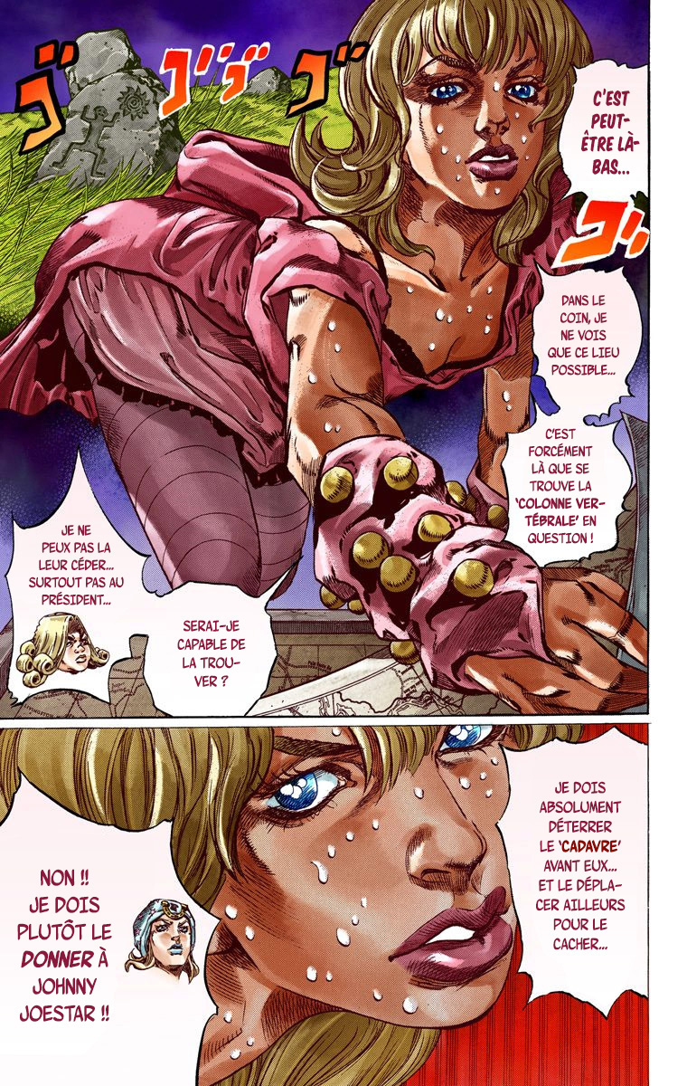 Read JoJo_s Bizarre Adventure Part 7 Steel Ball Run Official Colored FR Manga Online