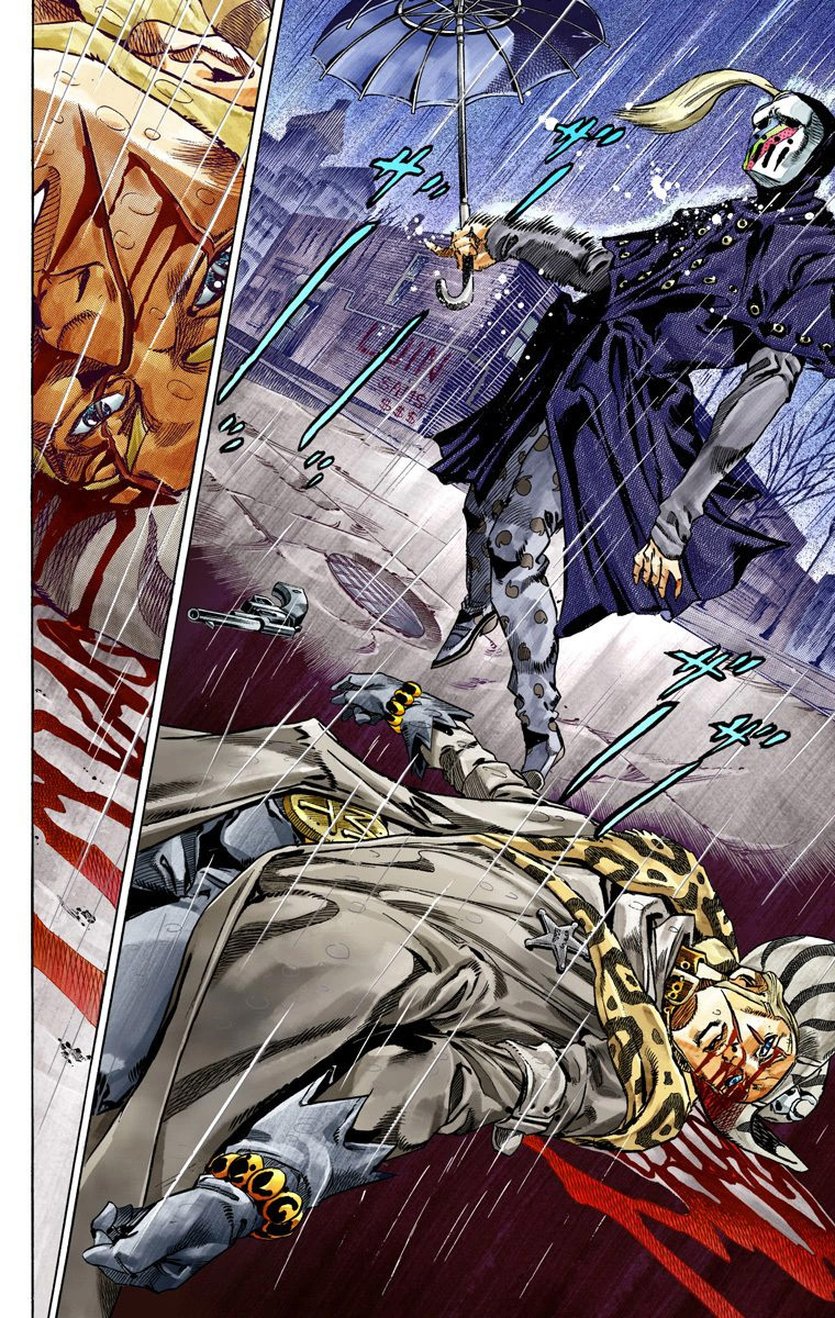 Read JoJo_s Bizarre Adventure Part 7 Steel Ball Run Official Colored FR Manga Online