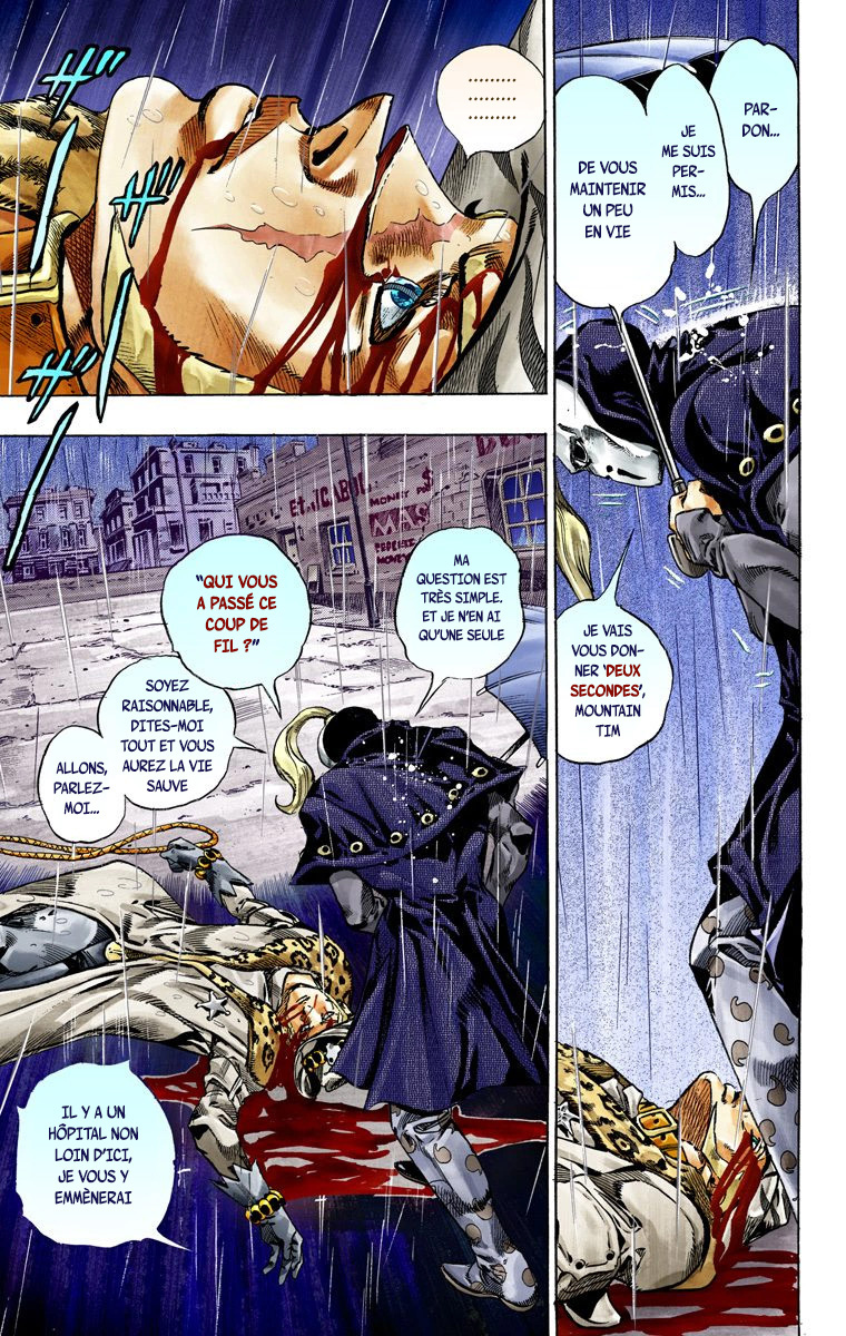 Read JoJo_s Bizarre Adventure Part 7 Steel Ball Run Official Colored FR Manga Online