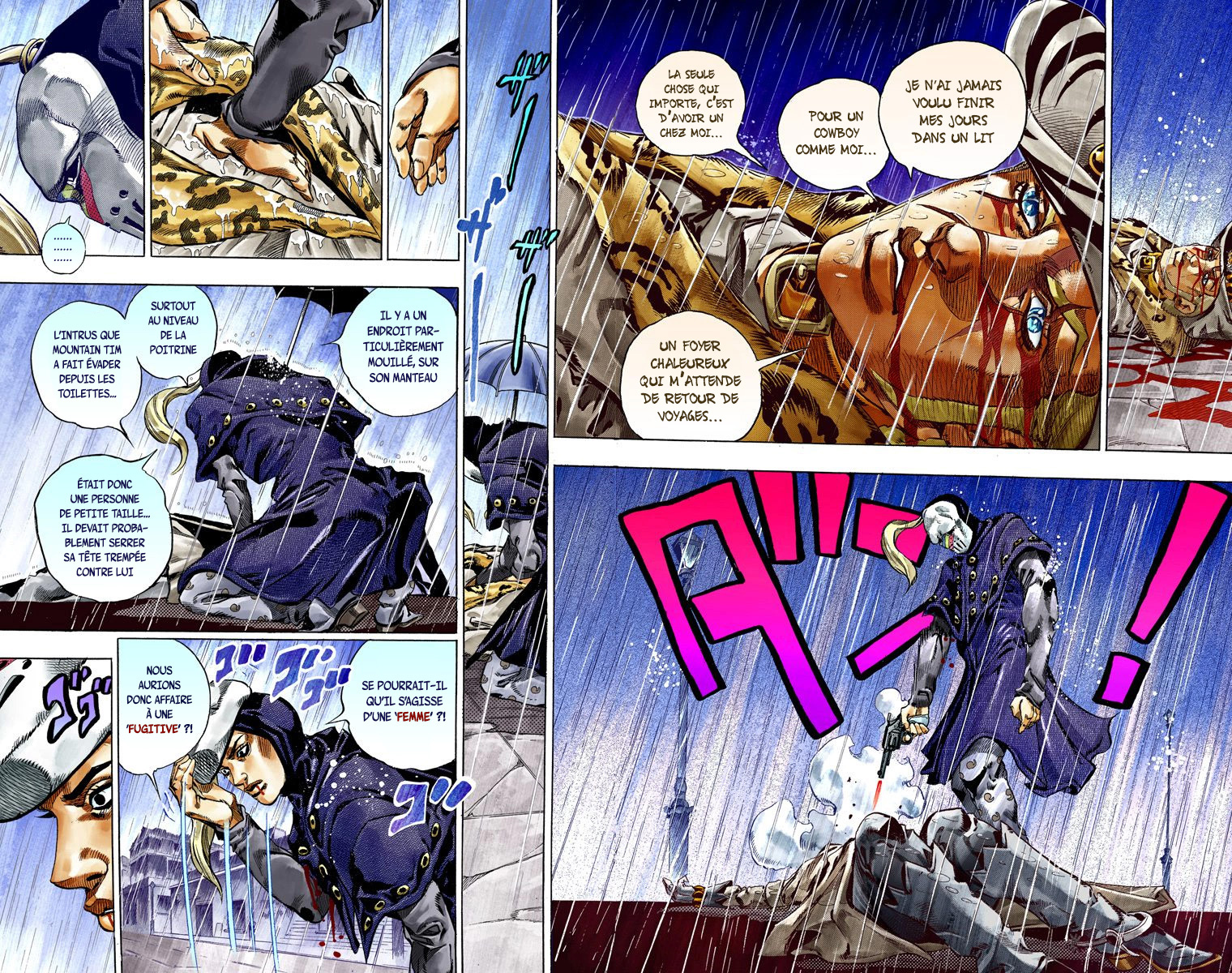 Read JoJo_s Bizarre Adventure Part 7 Steel Ball Run Official Colored FR Manga Online