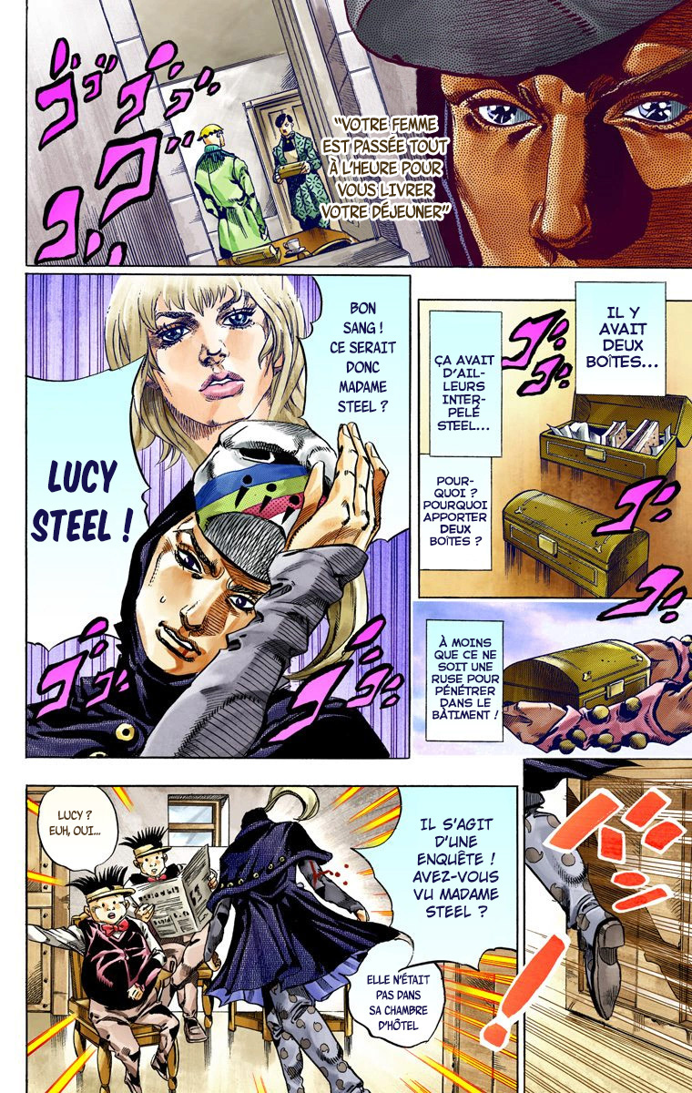 Read JoJo_s Bizarre Adventure Part 7 Steel Ball Run Official Colored FR Manga Online