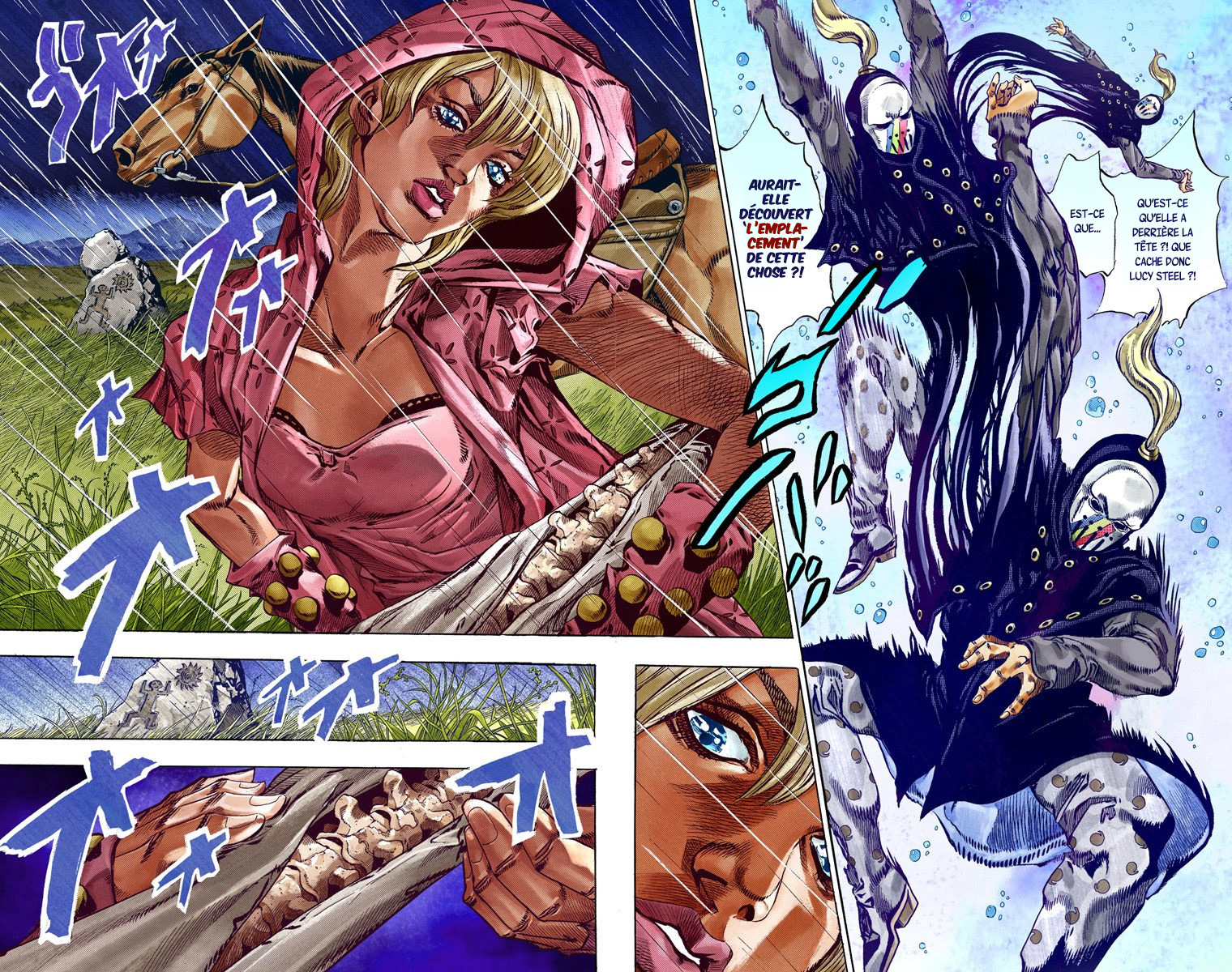 Read JoJo_s Bizarre Adventure Part 7 Steel Ball Run Official Colored FR Manga Online