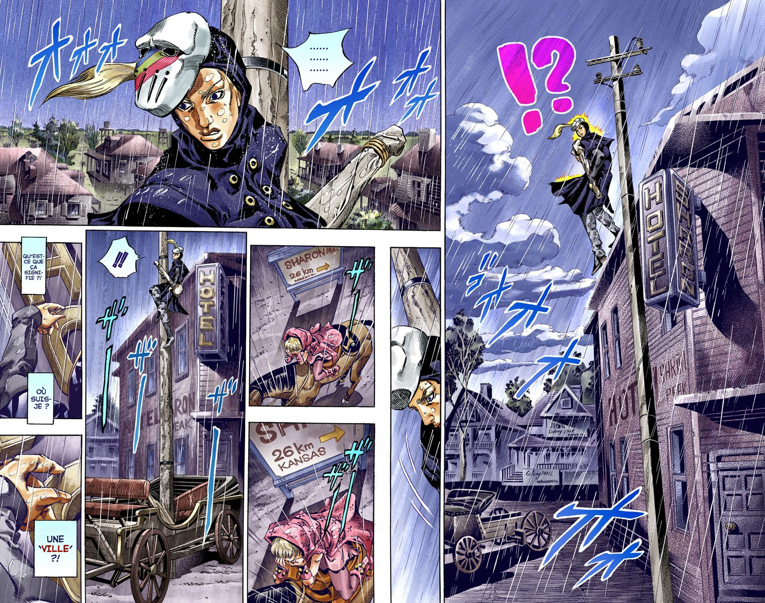 Read JoJo_s Bizarre Adventure Part 7 Steel Ball Run Official Colored FR Manga Online