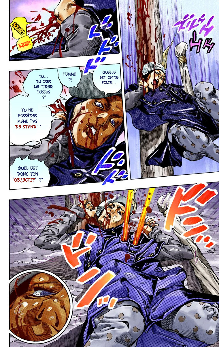 Read JoJo_s Bizarre Adventure Part 7 Steel Ball Run Official Colored FR Manga Online