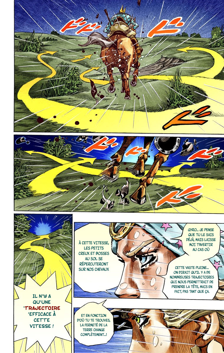 Read JoJo_s Bizarre Adventure Part 7 Steel Ball Run Official Colored FR Manga Online