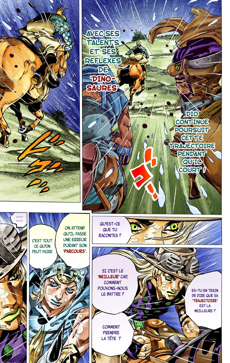 Read JoJo_s Bizarre Adventure Part 7 Steel Ball Run Official Colored FR Manga Online