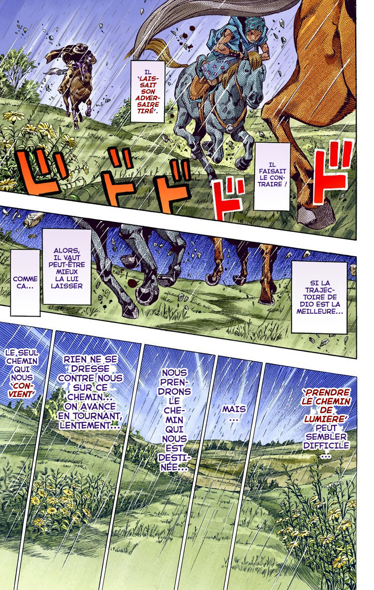 Read JoJo_s Bizarre Adventure Part 7 Steel Ball Run Official Colored FR Manga Online