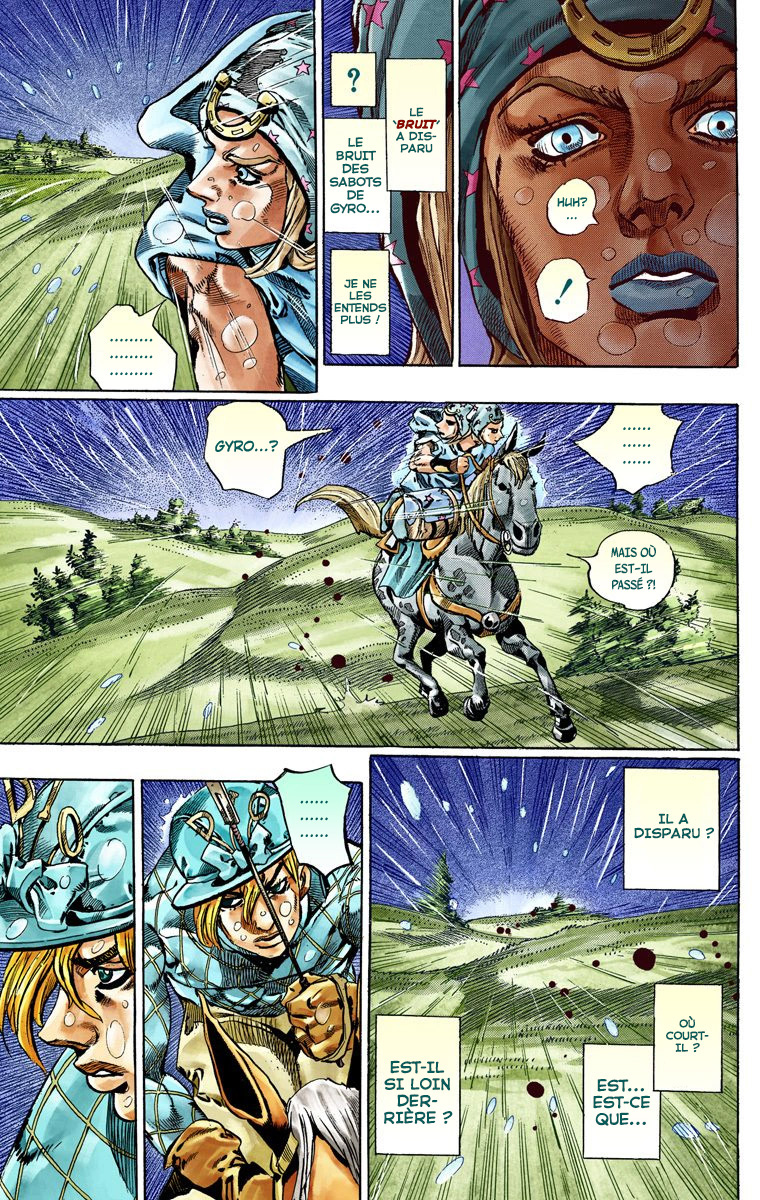 Read JoJo_s Bizarre Adventure Part 7 Steel Ball Run Official Colored FR Manga Online