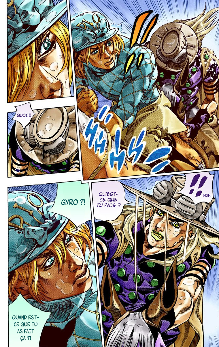 Read JoJo_s Bizarre Adventure Part 7 Steel Ball Run Official Colored FR Manga Online