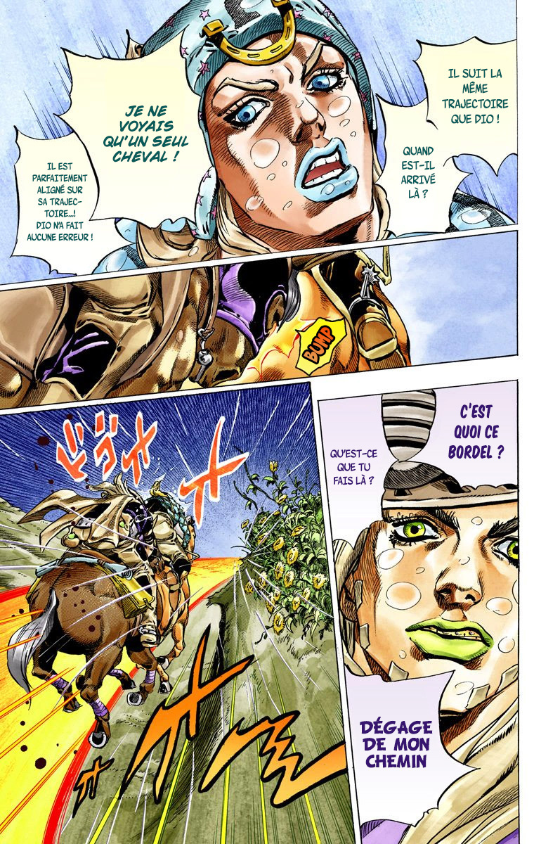 Read JoJo_s Bizarre Adventure Part 7 Steel Ball Run Official Colored FR Manga Online
