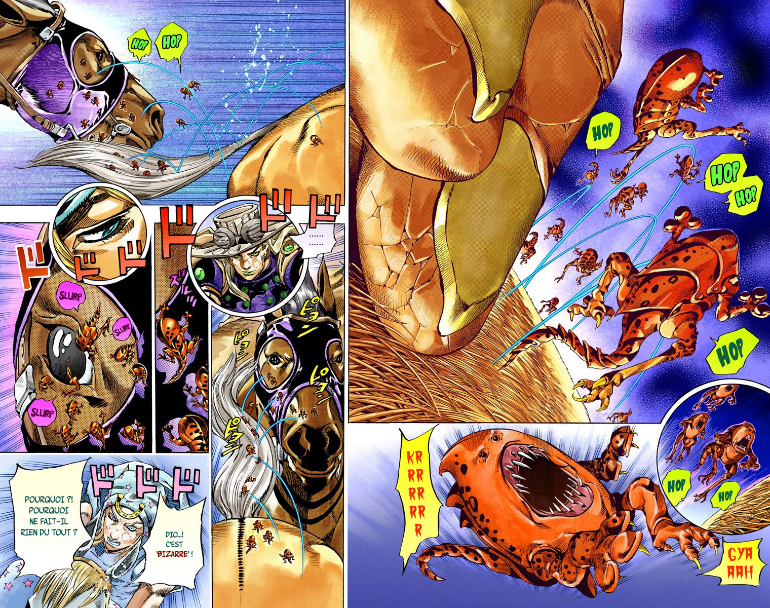 Read JoJo_s Bizarre Adventure Part 7 Steel Ball Run Official Colored FR Manga Online
