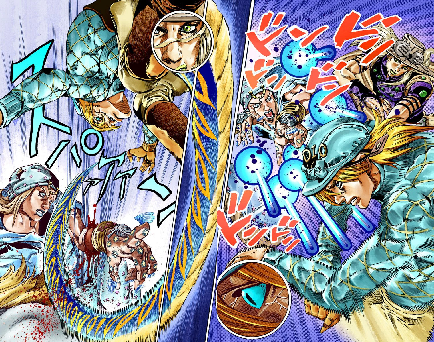 Read JoJo_s Bizarre Adventure Part 7 Steel Ball Run Official Colored FR Manga Online