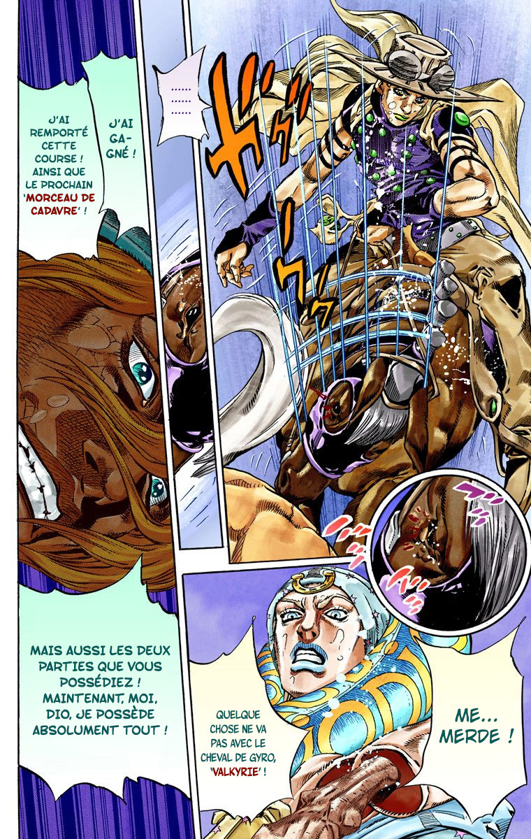 Read JoJo_s Bizarre Adventure Part 7 Steel Ball Run Official Colored FR Manga Online