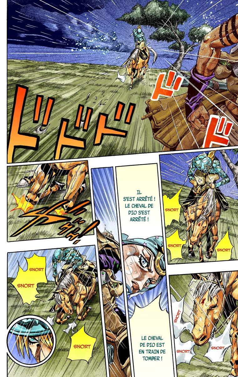 Read JoJo_s Bizarre Adventure Part 7 Steel Ball Run Official Colored FR Manga Online