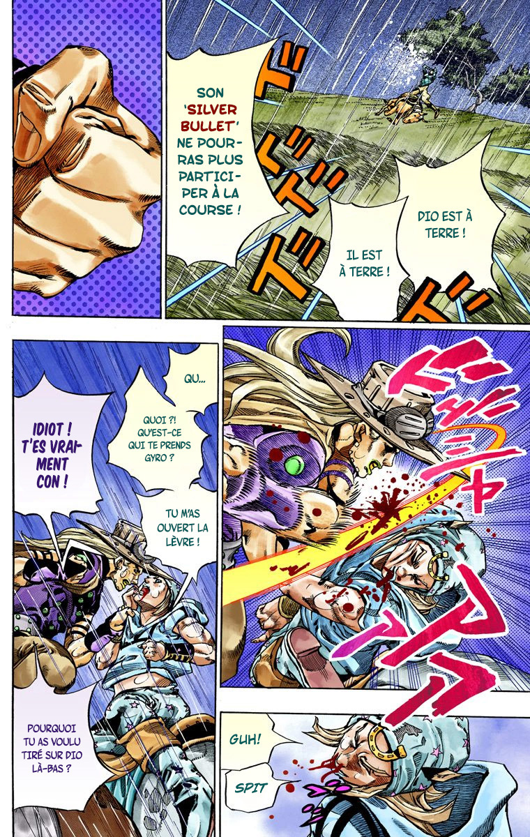 Read JoJo_s Bizarre Adventure Part 7 Steel Ball Run Official Colored FR Manga Online