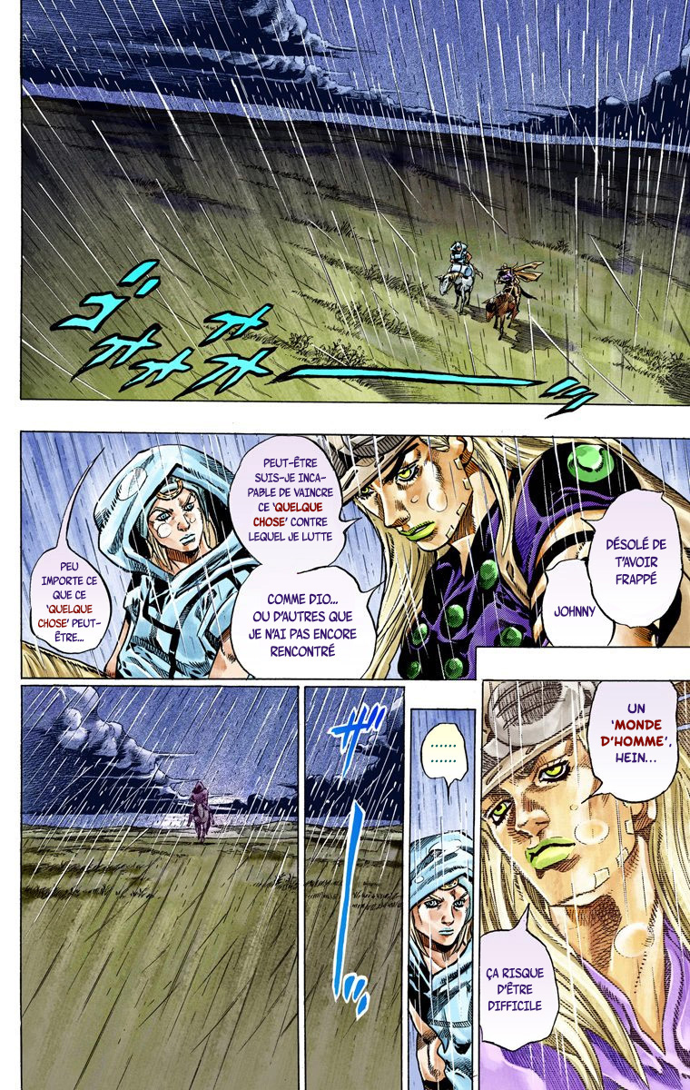 Read JoJo_s Bizarre Adventure Part 7 Steel Ball Run Official Colored FR Manga Online