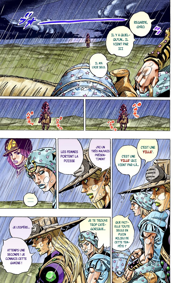 Read JoJo_s Bizarre Adventure Part 7 Steel Ball Run Official Colored FR Manga Online