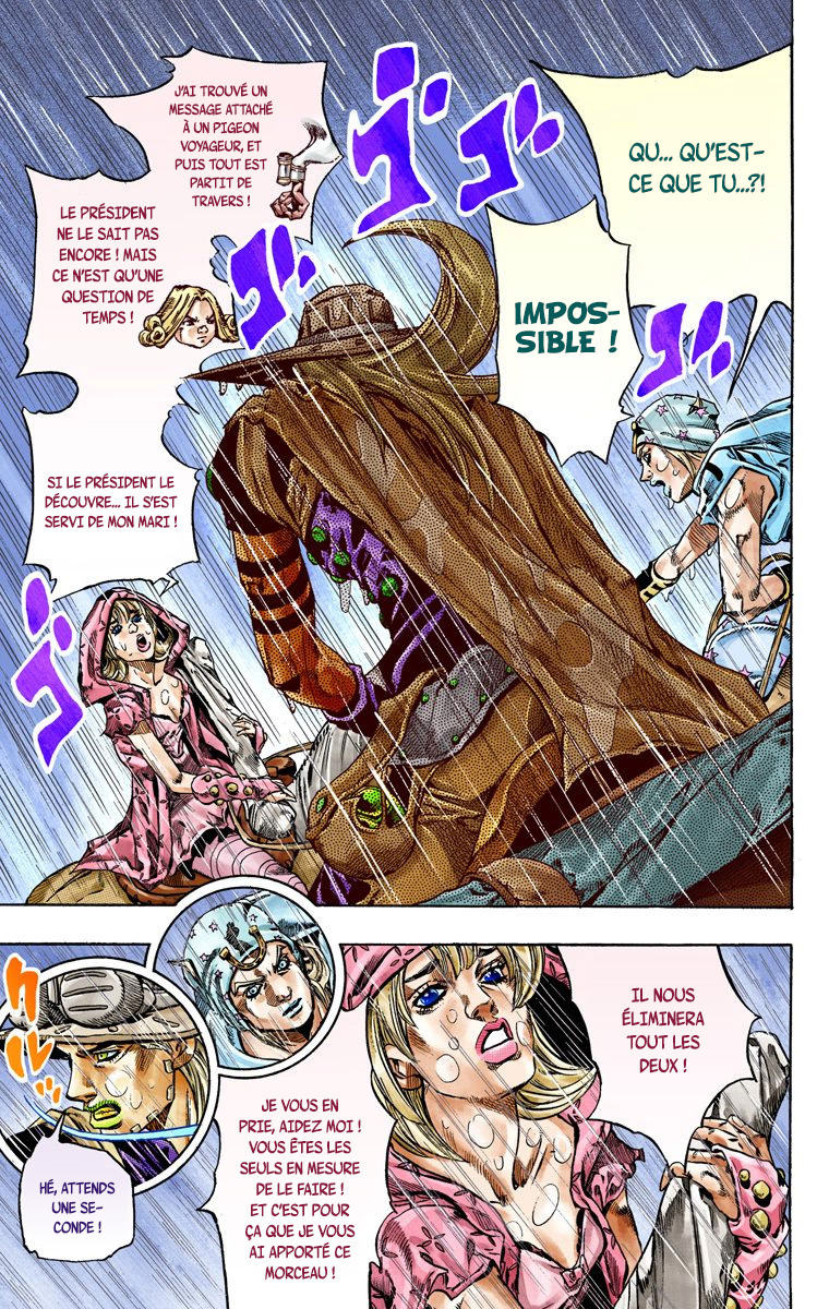 Read JoJo_s Bizarre Adventure Part 7 Steel Ball Run Official Colored FR Manga Online