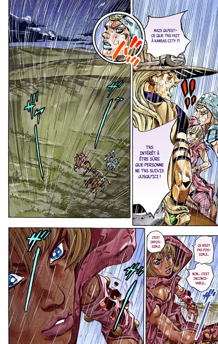 Read JoJo_s Bizarre Adventure Part 7 Steel Ball Run Official Colored FR Manga Online