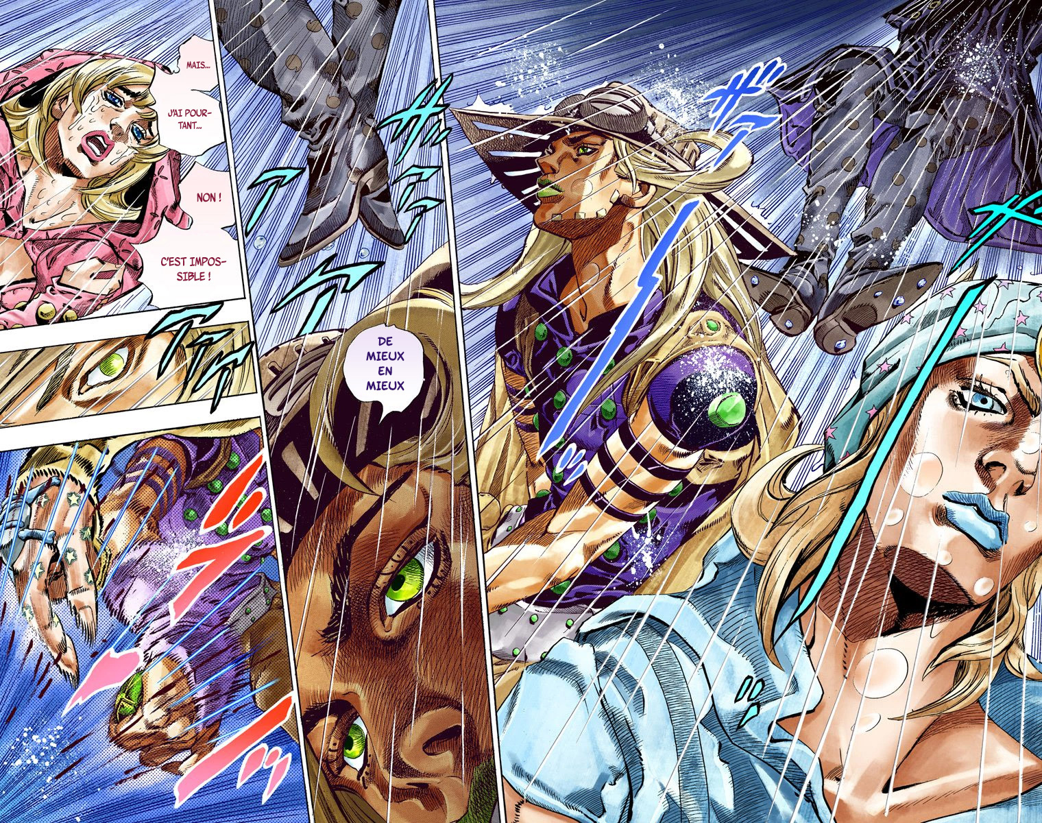 Read JoJo_s Bizarre Adventure Part 7 Steel Ball Run Official Colored FR Manga Online