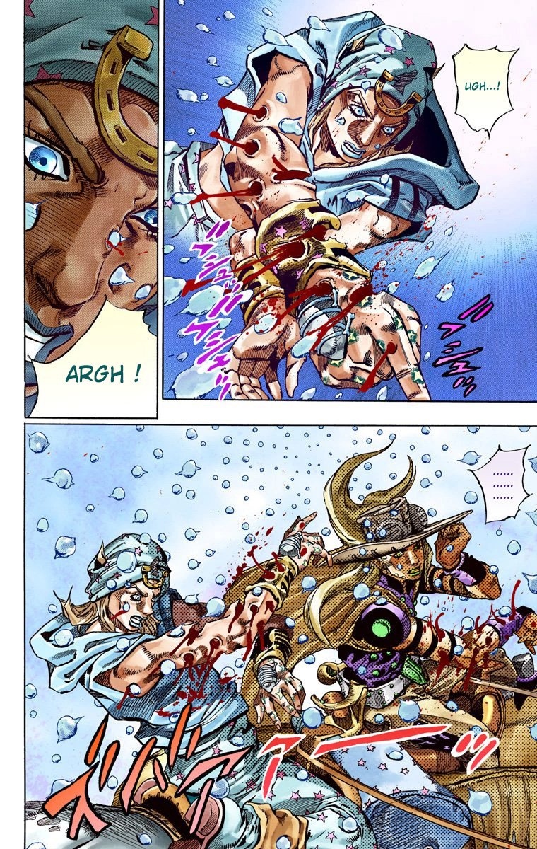 Read JoJo_s Bizarre Adventure Part 7 Steel Ball Run Official Colored FR Manga Online