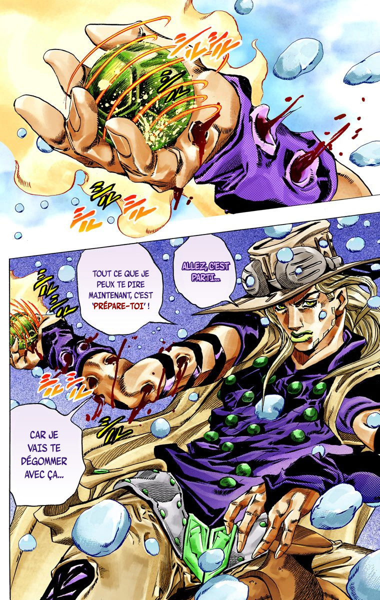 Read JoJo_s Bizarre Adventure Part 7 Steel Ball Run Official Colored FR Manga Online