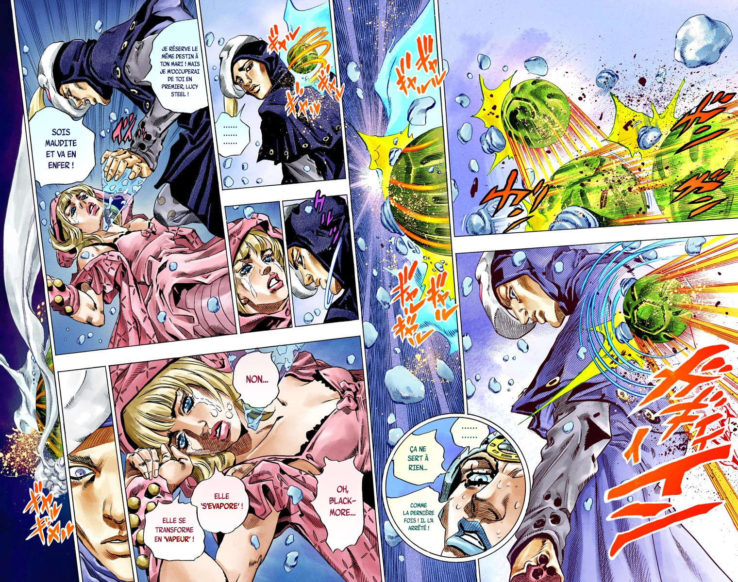 Read JoJo_s Bizarre Adventure Part 7 Steel Ball Run Official Colored FR Manga Online