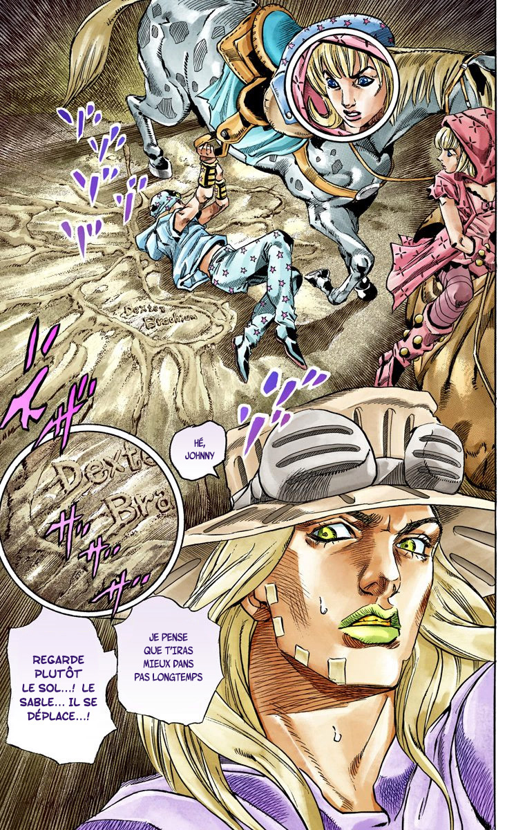Read JoJo_s Bizarre Adventure Part 7 Steel Ball Run Official Colored FR Manga Online