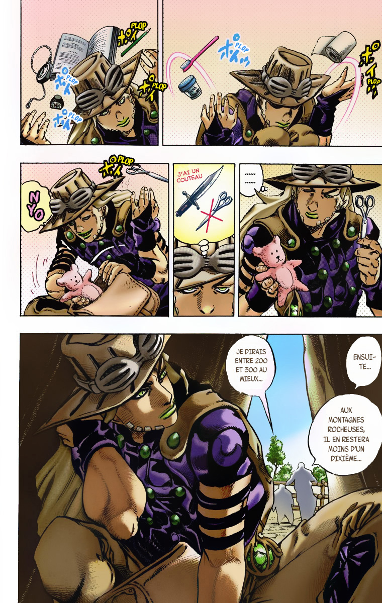 Read JoJo_s Bizarre Adventure Part 7 Steel Ball Run Official Colored FR Manga Online
