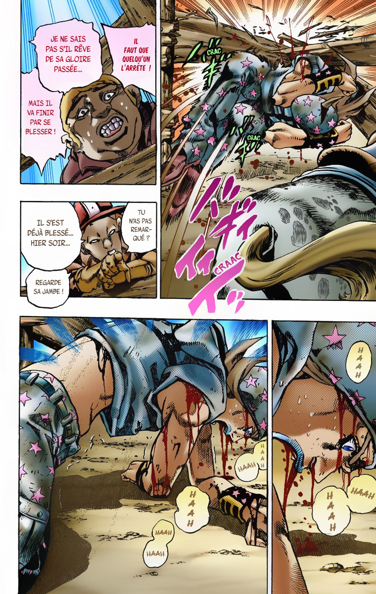 Read JoJo_s Bizarre Adventure Part 7 Steel Ball Run Official Colored FR Manga Online