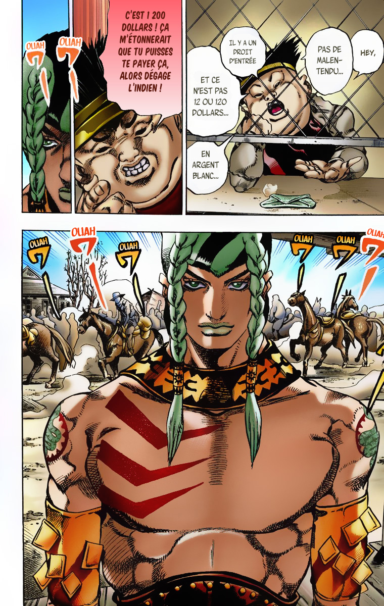 Read JoJo_s Bizarre Adventure Part 7 Steel Ball Run Official Colored FR Manga Online