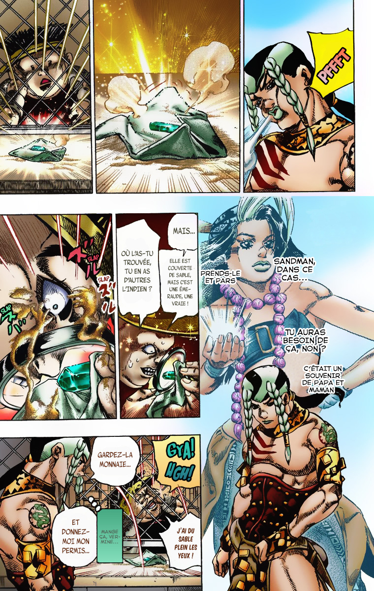 Read JoJo_s Bizarre Adventure Part 7 Steel Ball Run Official Colored FR Manga Online
