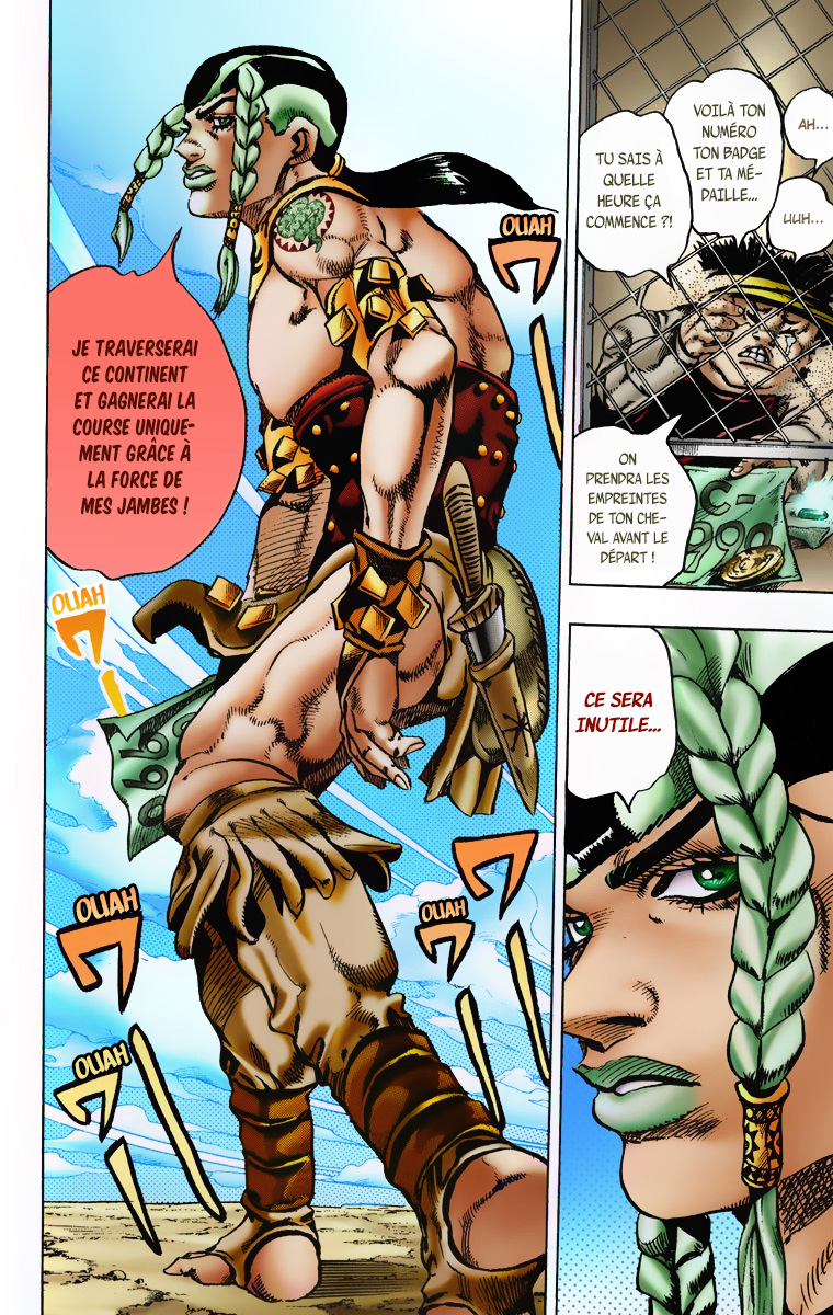Read JoJo_s Bizarre Adventure Part 7 Steel Ball Run Official Colored FR Manga Online