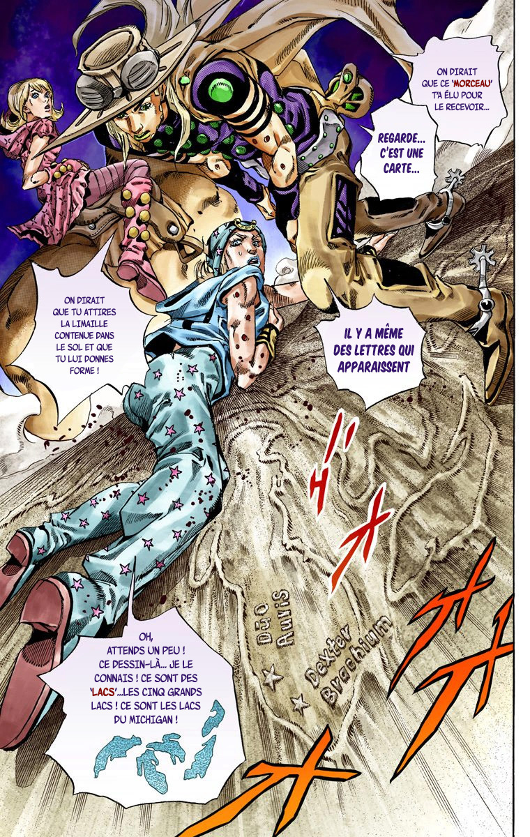 Read JoJo_s Bizarre Adventure Part 7 Steel Ball Run Official Colored FR Manga Online